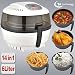 Produktbild HEISSLUFTFRITTEUSE MULTI HEISSLUFT FRITTEUSE OHNE FETT MULTICOOKER MULTIKOCHER SUPPENKOCHER SUPPENMIXER REISKOCHER Heißluft-Multifritteuse Multibackofen & Suppenautomat & Reiskocher & Grill ECO AIR-PROFI SOUP DC-1400W (Weiß) (AUSWAHL 4)