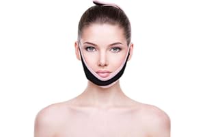 ‎ZYYINI Gesicht Abnehmen Maske, Face Lifting Belt, Facelifting Strap Belt Gesicht Abnehmen Cheek Bandage Dünne Gesichts Verband Frauen Gesichts dünne Maske V Linie Kinn Wange heben Band Anti Falten Gurt