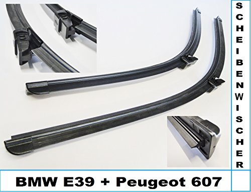 Preisvergleich Produktbild 2 x Soft Scheibenwischer Flachbalkenwischer