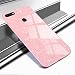 Produktbild Hülle Huawei Honor 7C / Enjoy 8 / Y7 Prime 2018,Huawei Honor 7C / Enjoy 8 / Y7 Prime 2018 Case,SaKuLa Schale Design Hochwertig Gehärtetes Glas +TPU Rahmen Hybrid Back Cover Handyhülle Kratzfest Schutzhülle für Huawei Honor 7C / Enjoy 8 / Y7 Prime 2018,Ultra Dünn Schlank-Style Premium Tasche Handytasche Etui Bumper Schale für Huawei Honor 7C / Enjoy 8 / Y7 Prime 2018 [Anti-Scratch]-Rosa