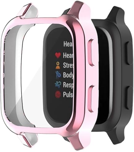 E Hamii Proteggi schermo compatibile con Garmin Venu SQ/SQ Music,[3 pezzi][3D Curvo Full Cover][Resistente ai graffi, ad alta definizione] per Music, Garmin Venu SQ/SQ Music(FH