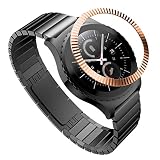 xue binghualoll Smart Watch Armband Zubehör,Uhrenarmband,Armband,Strap Weave,Für Samsung Gear s2 Classic Skala Uhr Ring klebstoff Abdeckung Anti Scratch Metal