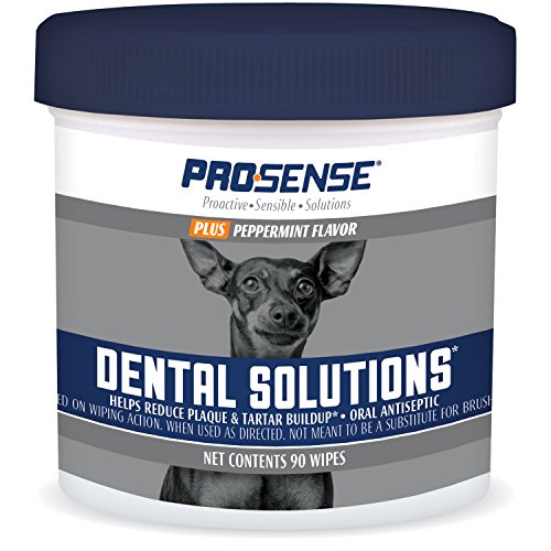 ProSense Plus Dental Solutions Wipes for Dogs 90 CT