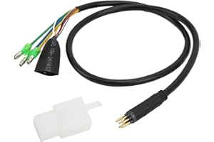 DILWE Cavo di prolunga, Cavo impermeabile 9 pin, compatibile motore elettrico bicicletta, per motori 250W-500W, adatto per e-bike, skateboard, scooter