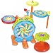 Multifunctional Electronic Drum set with microphone and stool - baby birthday gift for 1 year baby boy girl or 2 year baby girl boy or 3 year old baby boy girl, Educational Musical toys for toddlers RS.2999.00