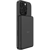 Belkin BoostCharge Manyetik Power Bank 5000 mAh, Manyetik Halka ve USB-C Porta Sahip İnce Taşınabilir Şarj, iPhone, Galaxy, P