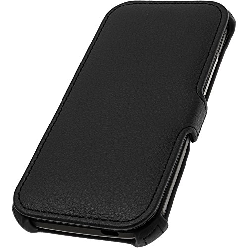 iGadgitz U3011 funda para teléfono móvil Folio Negro - Fundas para teléfonos móviles (Folio, HTC, One Mini 2, Negro)