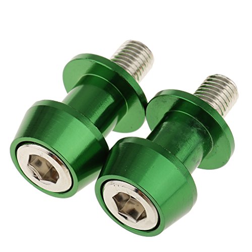 Magideal 2x Motorcycle CNC Swingarm Swing Arm Spools Sliders Stand Bobbins 10mm Green RS.295 (75.00% Off) - Amazon