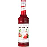 Monin Strawberry Flavored Syrup 700 ml