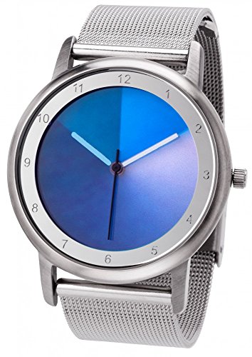 Avantgardia blues Milanese (NEUES DESIGN), Armband:Edelstahl Clip Armband Milanese Avantgardia blues Milanese (NEUES DESIGN), Armband:Edelstahl Clip Armband Milanese