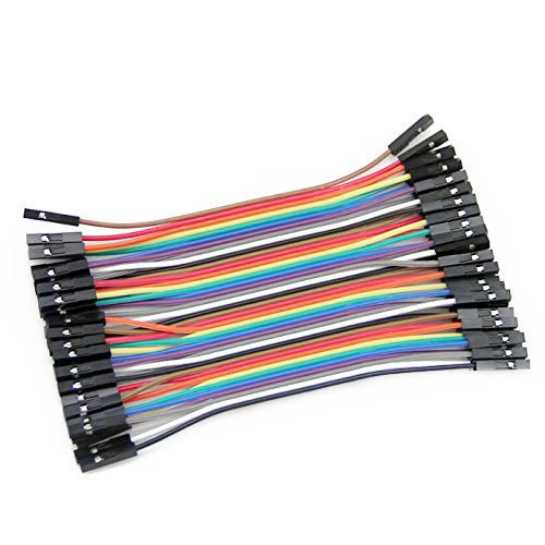 Aihasd 120PCS 3 in 1 kit 10CM „female-female “ „male-female“ „male-male“ jumper wire Dupont cable Kabel Steckbrücken Drahtbrücken für Arduino Raspberry pi - 4