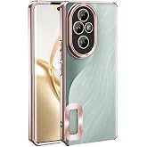Zore Honor ile uyumlu 200 Kılıf Kamera Korumalı Logo G&ouml;steren Zore Omega Kapak Rose Gold