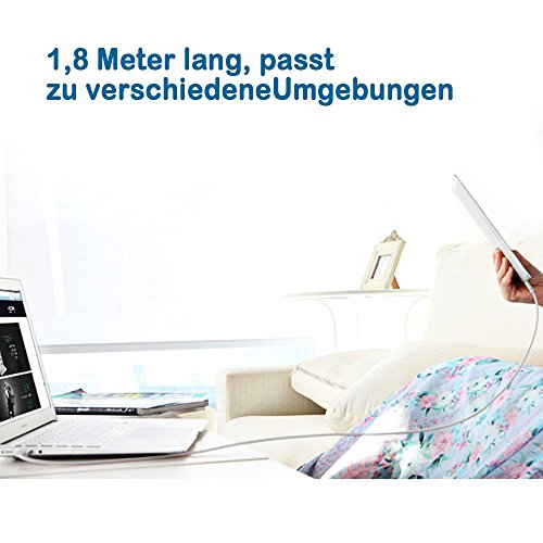 IPhone Kabel 3 Pack 6FT Lightning zu USB Kabel für iPhone 7, SE, 5,5s, 6,6s, 6 Plus, iPad Luft, Mini, iPod (weiß) - 6