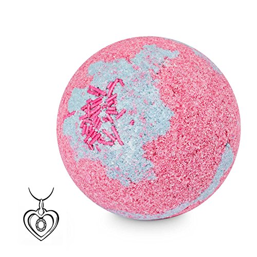 JewelBath, Bath bomb "Happy Birthday" with a silver jewellery surprise (Pendant) worth up to £250.