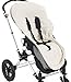 Wallaboo Footmuff, Warm and Cosy Footmuff, for 6 - 36 months, Durable Faux Suede and Soft Sheerling, Cozy and warm, Grey