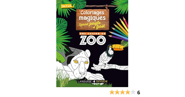 Coloriages Magiques Une Saison Au Zoo Special Jungle Amazon Fr Amelin Pauline Livres