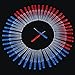 MLMSY 50 Pcs 2.5MM Interdental Brush Toothpick Tooth Cleaner Floss Sticks Oral Dental Hygiene Brush Soft Picks Healthy Gums Tooth Cleaning Tool (50 Pcs 1 box)
