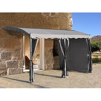 Seitenwand zu Pergola 3 3-tlg. Polyester: Amazon.de: Küche & Haushalt