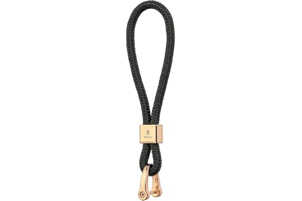 SENLLY Porte-Clés de Voiture Lanière, Original Minimaliste Design Universel Cordon pour Clé Fob