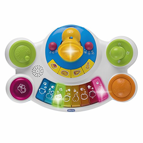 Imagen 3 de Chicco Baby Star Piano - Juguetes musicales (Multicolor, Alcalino, 1,5 V)