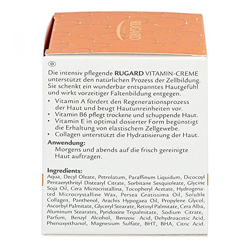 Rugard Vitamin Creme Gesichtspflege, 100 ml - 2