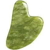 Jade Heart Gua Sha Facial Massager Green
