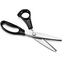 Forbici Zig-Zag Per Tessuto E Carta - 23 Cm Con Lama Dentellata E Metro A Nastro Incluso - Foto 13