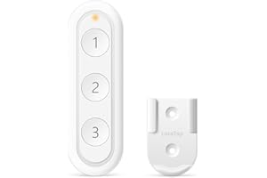 LoraTap Zigbee Télécommande avec 3 Boutons, Interrupteur Domotique pour les appareils intelligents Tuya, Parfait pour Relais Zigbee et Module de Volet Roulant - Fiable et Stable, Hub ZigBee Requis