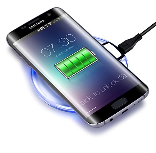 Expresstech Cargador Inal mbrico Qi Carga R pido cargadores por inducci n para Samsung S6 S6 Edge S7 S7 Edge Nexus 4 5 6 7 2013 HTC 8X Android y dispositivos compatibles con Qi Todo reviews Expresstech Cargador Inal mbrico Qi Carga R pido cargadores por inducci n para Samsung S6 S6 Edge S7 S7 Edge Nexus 4 5 6 7 2013 HTC 8X Android y dispositivos compatibles con Qi Todo