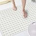 Produktbild JING Badezimmer-Duschmatten Badezimmer-Anti-Rutschmatten Hotel-Bad-Matten,White,L
