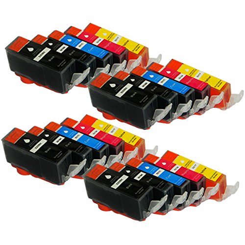 20 kompatiblen Tintenpatronen austauschen PGI550 CLI551 f¨¹r Canon Drucker Pixma MG5450 MG5550 MG5650 MG6350 MG6450 MG6650 MX725 MX925 MX725 MG7150 iP7250