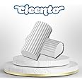 Cleento Damp Duster Cleaning Sponge, Multi-Surface Dust Cleaner Magic Eraser for Blinds, Hair, Glass, Mirrors, Car, Baseboards & Window Grooves - All Purpose, Reuseable Household Supplies (2 Pack)