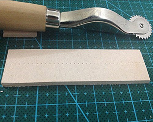 Malayas 18 pcs Leder Fertigkeit Handwerk Werkzeug Set Schneiden Nähen Schnitzen Stanzen Lochen Werkzeug DIY Leather Craft Punch Tools Set - 9