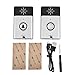 Produktbild Wireless Türklingel Kit Türklingel Dual Way Voice Intercom 1 Empfänger + 1 batteriebetriebene Push WIFI Interphone System