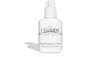 LASHVIEW Entferner Wimpern Remover Schnell ​Wimpern Entferner für Extensions Dissolve Lash Remover Eyelash Glue Remover 15ml