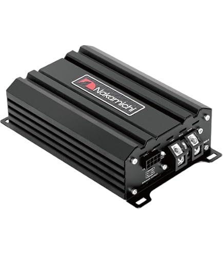 Nakamichi Car 4 Channel Amplifier NKTA75.4 RMS Wattage @ 4 Ohms
