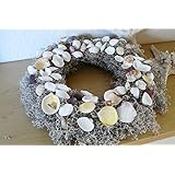 Unikat handmade großer Kranz 'Muscheln'