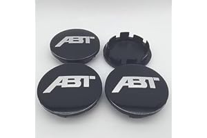 BAGLEV 4 Piezas Buje Tapa,Tapas Centro Cubo Coche,For ABT 56mm 60mm 65mm 68mm Impermeable AntióXido Cubo Central Centro Rueda Accesorios,65mm-C