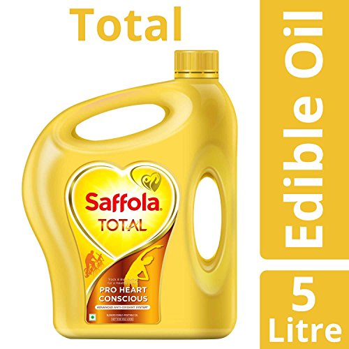 Saffola Total Edible Oil, Jar, 5L
