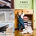Magnetic Baby Safety Locks for Cabinets & Drawers - Baby Proof & Easy Install - No Screws or Drilling - 8+2 Set
