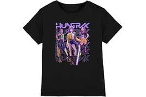 Kpop Demon Hunters K-Pop Demon Hunters - Huntrix Huntr/X Golden Trio Pose Kids T Shirt T-Shirt Mixte Enfant (Lot de 1)