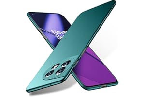 Bastmei Etui do Oneplus 11 5G (2023), niezwykle lekkie, ultralekkie, super cienkie etui ochronne na aparat, twarda obudowa z poliwęglanu do Oneplus 11 5G (żwirowa zieleń)