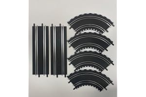 GREENHILLS GARAGES MT836 - Greenhills Carrera GO!!! Track Pack 2 x Full Straights & 4 x Standard Curves - NEW - BW