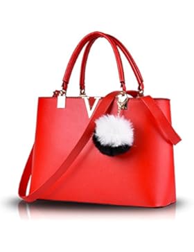 Tisdaini Mode Damen Handtaschen Business Taschen V Wort Einfachheit Umhängetaschen Handtaschen für Damen Gerdbörsen