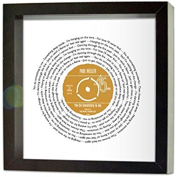 You Make Me Feel Brand New by Simply Red Unframed Song Lyrics