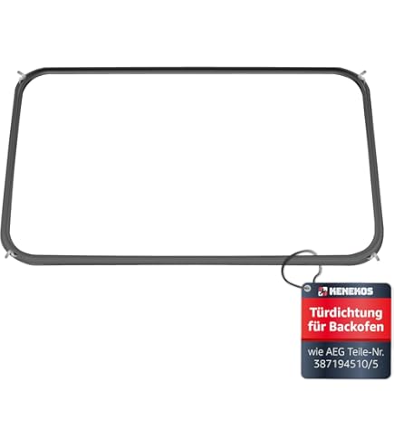 GUARNIZIONE FORNO COMPATIBILE AEG 8996619260491 PER MODELLI Electrolux Aeg E3 E4 E6 E8 Mm 430x325 - Foto 6