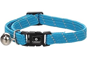 Flamingo Gato Collar Gatito Elza Azul 15-22cm 10mm