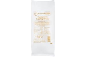 ‎AUTOMATENKAFFEE.DE Cappuccino Topping Crema mit 52% Milchanteil | Automatenfähiges Milchpulver | 1 x 1000g