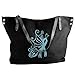 Produktbild sghshsgh Umhängetaschen,Damenhandtaschen, Women's Prostate Cancer Ribbon Canvas Shoulder Bag Handbags Tote Bag Casual Shopping Bag