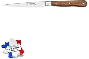 Les Colis Noirs LCN - Saigne Poulet INOX Manche Bois Palissandre La Fourmi - Ustensile Cuisine Couteau Saigner Tue-Coq Volaille - 523